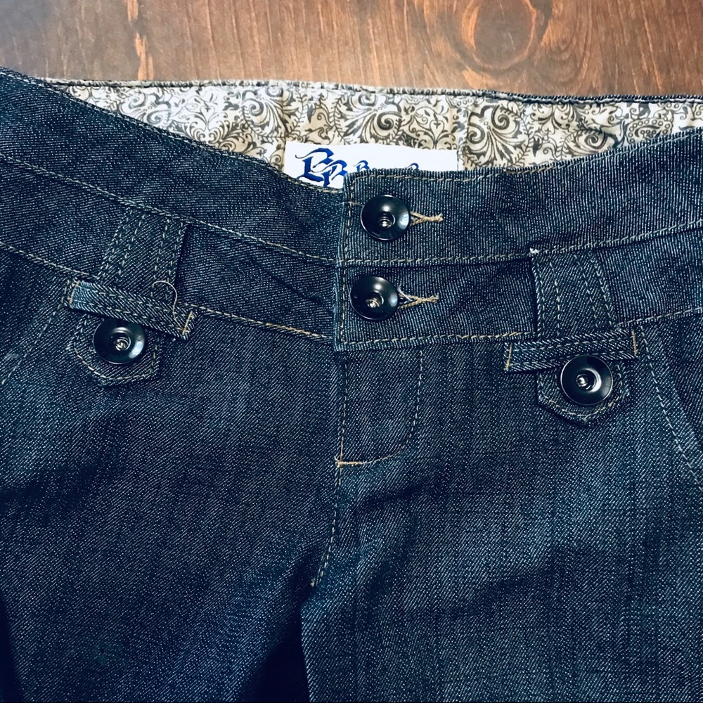 BoomBoom Bootie Sculpt Dark Indigo Low Rise Flares - Picture 14 of 16